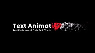 Text Fade in and Fade Out CSS Animation Effects | Html5 CSS3 Animation