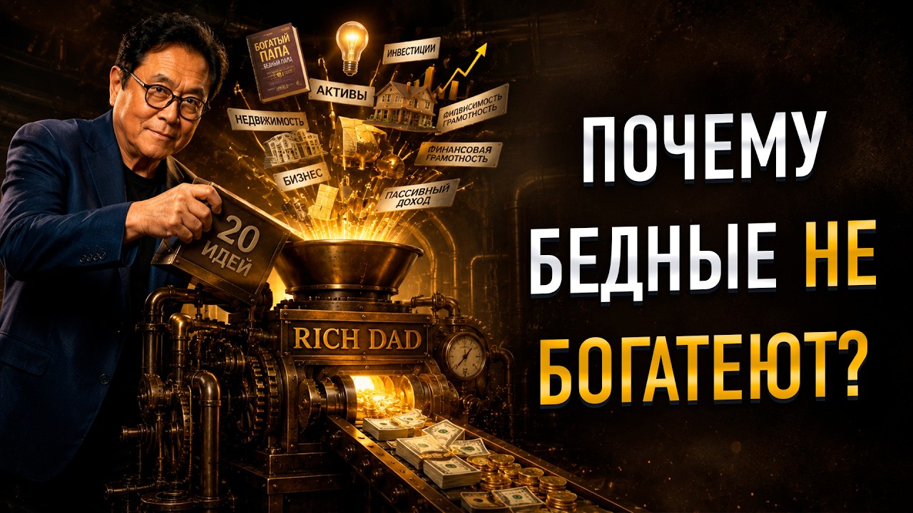 20 идей Кийосаки, которые помогли мне создать пассивный доход