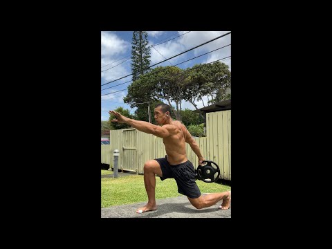 Day 357 FitPro Hawaii Workout - 10-45 lbs. Weight Plate Orbit Talk Story - May 10, 2021, 11:21 pm