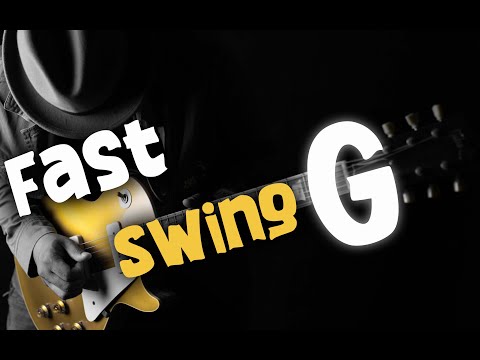 Blues Backing Track Jam - Ice B. - Fast Swing in G