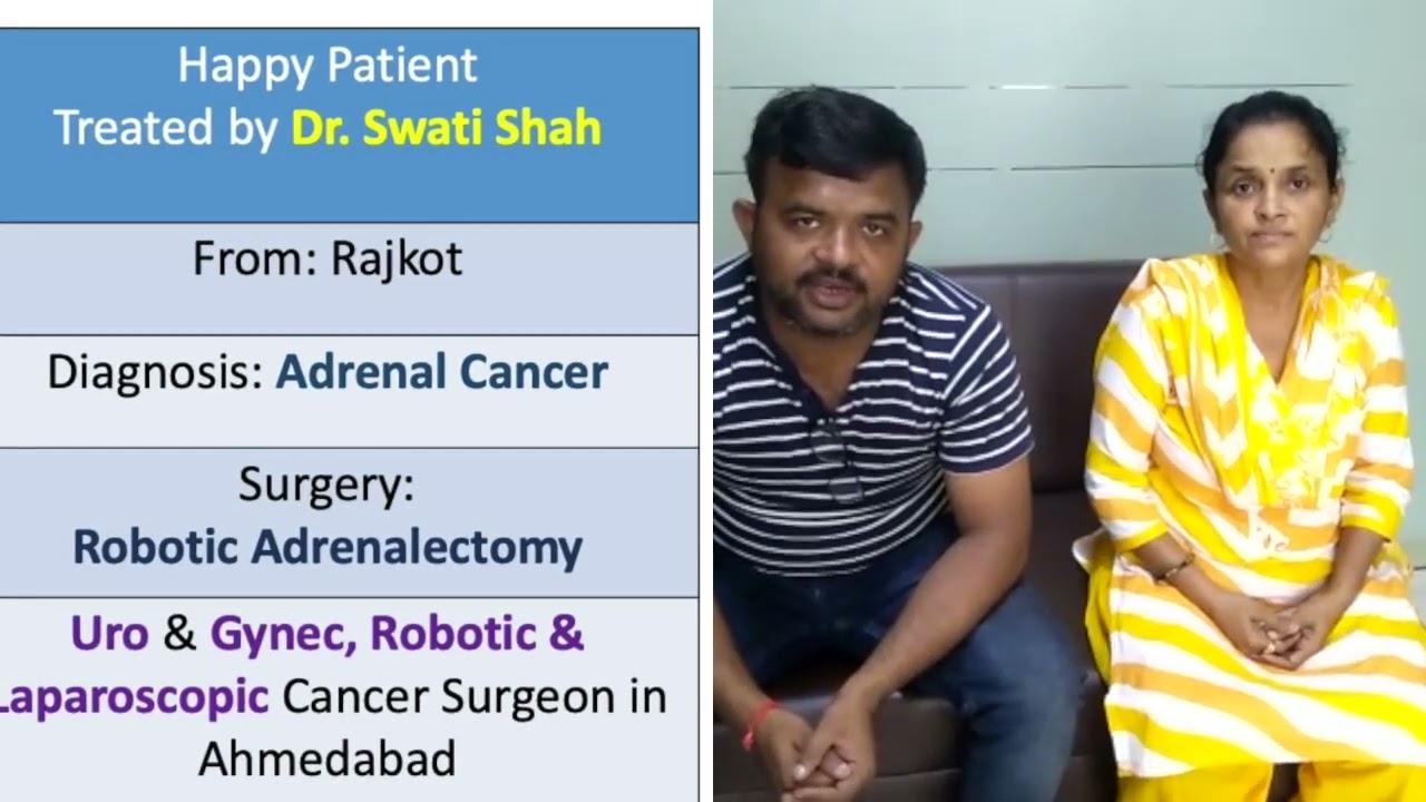 Happy Patient after Robotic Adrenalectomy