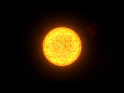 Animation of a variable star