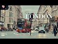 London S City Ambience ASMR Traffic Soundscape 4K HDR Video City Sounds Car Sounds Effect