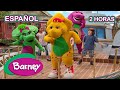 Aviones Trenes Y Autos Transportes Para Niños Episodios Completos Barney En Español
