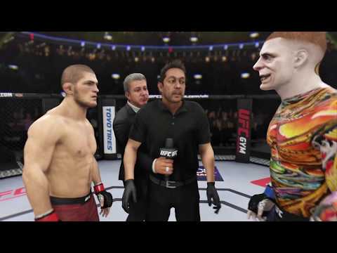 Khabib vs. Mr Smile (EA Sports UFC 3) ☝️🦅