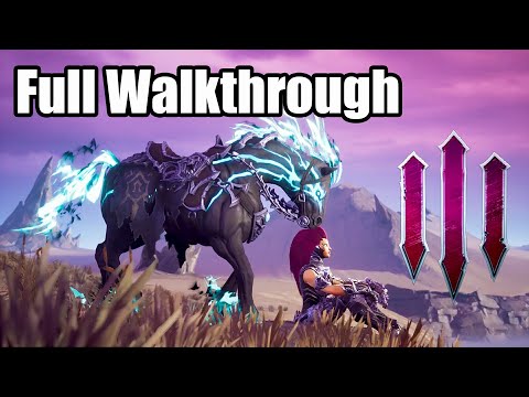 DARKSIDERS 3 [PS4 PRO] Gameplay Walkthrough - Full Game, ENDING & Post Credits Scene | No Commentary
