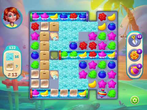 Hawaii Match-3 Mania - Level 132 - No Booster - FULL STORY - CaroGamesNL -