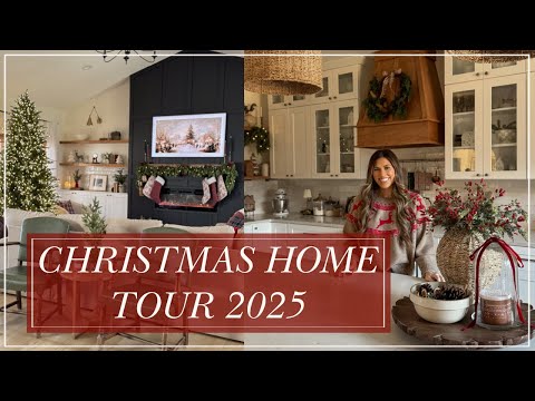 Christmas Home Tour 2025 | Classic Christmas Decorating Ideas 🎄