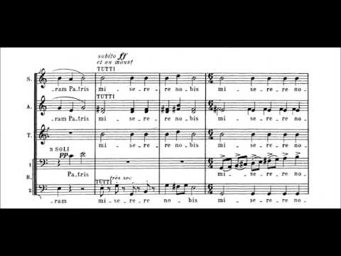 Francis Poulenc - Mass in G Major [With score]