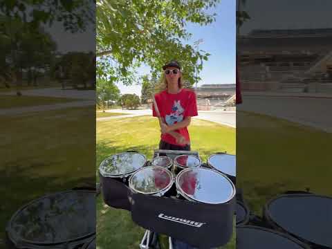 The Blue Devils 2025 Quads at Rehearsal 6/21/25