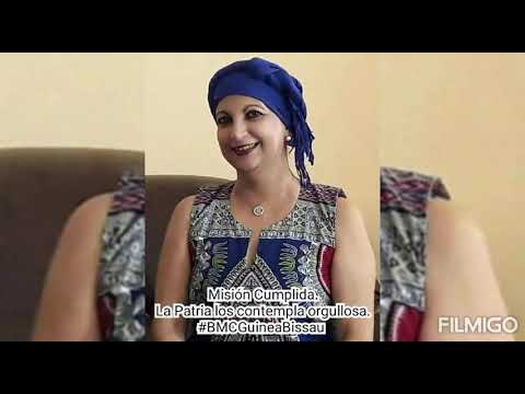 Brigada médica cubana en Guinea Bissau, celebra día de la medica latinoamericana