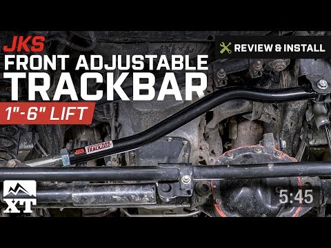 Jeep Wrangler JKS Front Adjustable Trackbar (2007-2017 JK) Review & Install