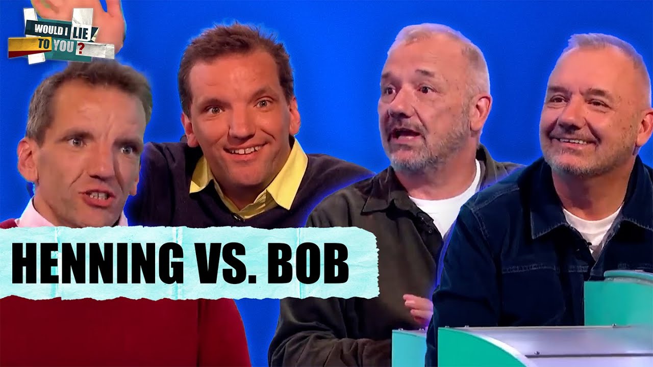 Bob Mortimer BATTLES Henning Wehn | Would I Lie To You?