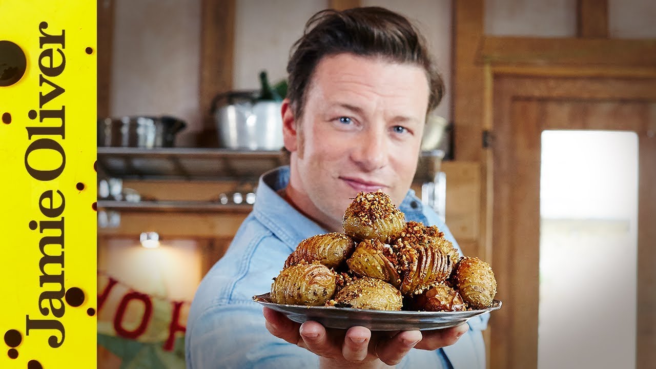 Christmas hasselback potatoes: Jamie Oliver