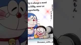 nobita and doraemon best❤❤ friendship status �