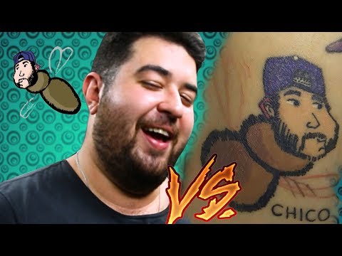 PERDEU E TATUOU O CHICUNGUNHA NA COXA! (GAME CASTIGO - Feat. CHICUNGUNHA)