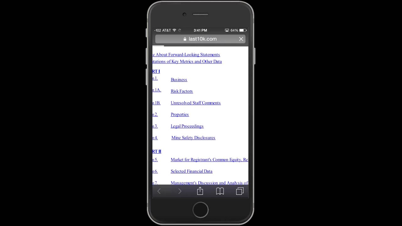 Speed Read SEC Filings with Last10K.com