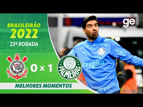 Gols e lances de Corinthians x Palmeiras
