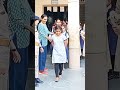 Nidhi Chauhan Free Notebook Distribution Odhav Primary School No 1 Ahmedabad Gujarat India