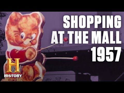 Mall Shopping in the 1950s | Flashback | History