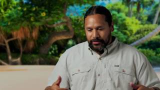 Moana: Troy Polamalu Behind the Scenes Movie Interview | ScreenSlam video