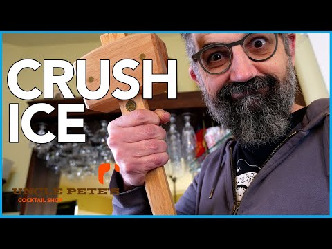 Crushed Ice for Your Mint Juleps!