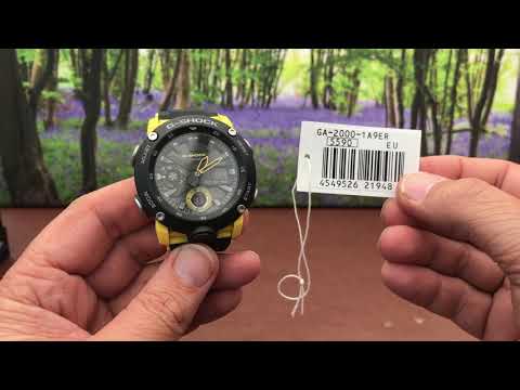 Casio G-Shock GA-2000 Carbon Core Guard 2 minute review.