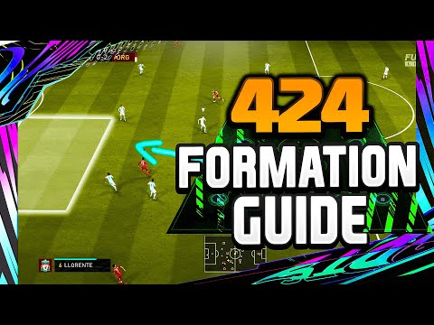 FIFA 21 | Why the 424 is a SUPER ATTACKING Comeback Formation! 424 Best Custom Tactics/Instructions!