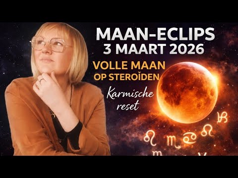 🌝Maaneclips in Maagd 3 Maart | Waarom dit geen gewone volle maan is 🧹