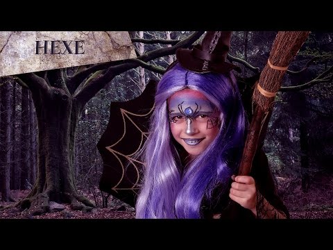 Hexen Schminkanleitung für Halloween und Karneval