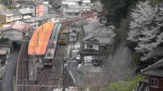 preview picture of video '特急【こうや9号】と観光列車【天空4号】　2013'