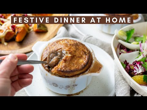 Vegetarian Christmas Dinner For Two, At Home