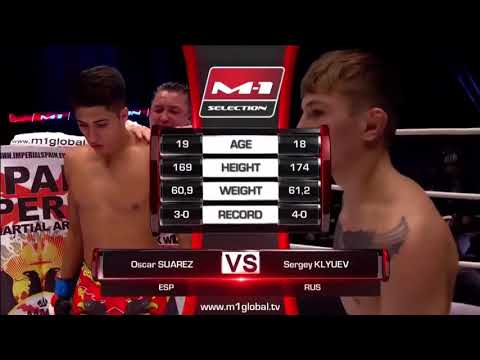 Oscar Suarez vs Sergey Klyuev, M-1 Challenge 85