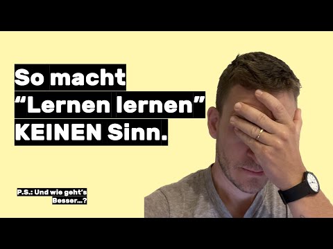 "Lernen lernen" im Arbeitskontext: Sinn oder Unsinn?