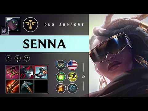 Senna Support vs Sona - NA Challenger Patch 25.24