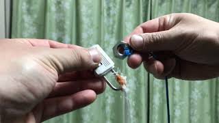 ベグレリ（指ヨーヨー）人差し指と親指で回す！！・あと新しいの自作しました