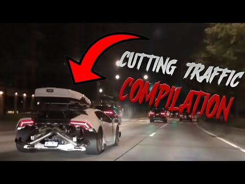ULTIMATE Cutting Up Traffic Compilation - Wins And Fails 2023