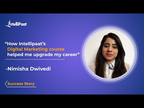 Digital Marketing Course | Intellipaat Success Story - Nimisha Sales Manager at Naukri.com