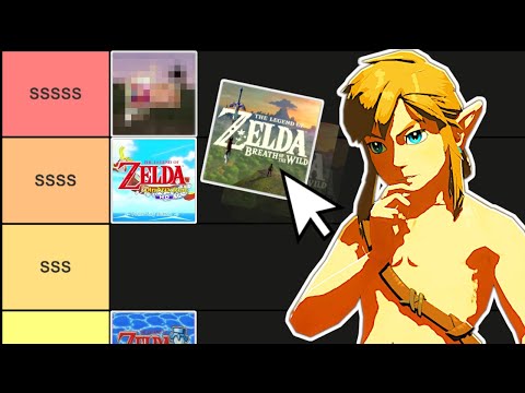 Ranking All Zelda Games