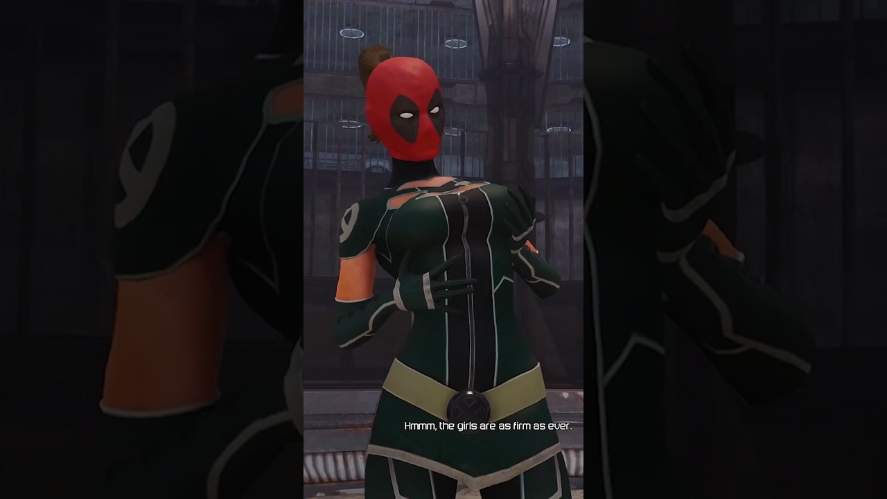 O Deadpool fez isso com a Vampira? 😳 #deadpool #videogames #games
