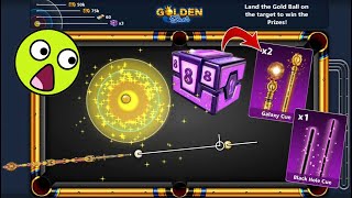 8 ball pool Galaxy Cue From Golden shot 😱 Champion Box ×3