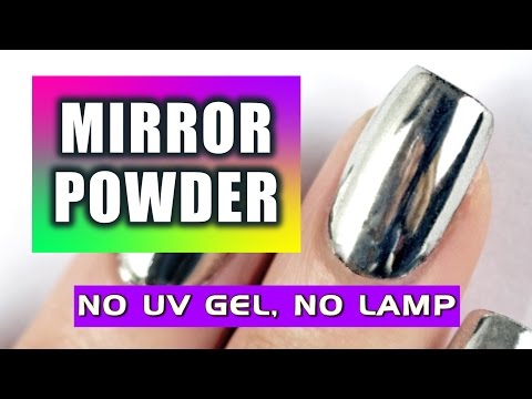 ★ NEW: LET'S TRY MIRROR POWDER NAILS!  NO UV GEL and NO LAMP ★