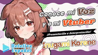 La VOZ REAL de INUGAMI KORONE en ESPAÑOL【Hololive Español】
