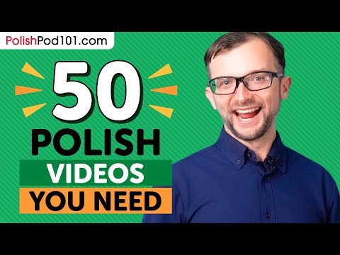 Learn Polish: 50 Beginner Polish Videos You Must Watch
