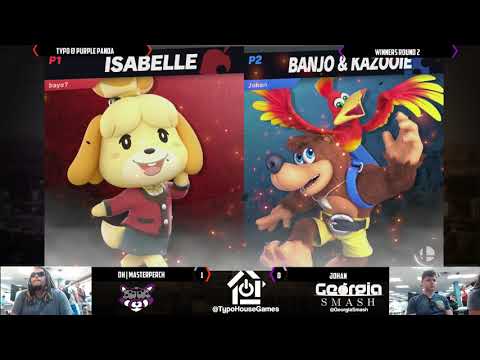Typo Friday 9/9/19 - MasterPerch(Lucario/Isabelle) VS Johan(Banjo) - W. Round 2
