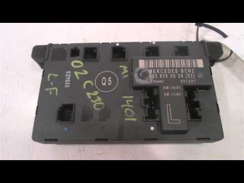 2002 Mercedes C230 LH DR MOD 2038205526 203TYPE - mbiparts.com Used OEM Mercedes Parts - Dism... OEM