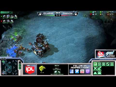 Kas vs Lucifron - Game 3 of 4 - GSL World Championship EU Qualifier