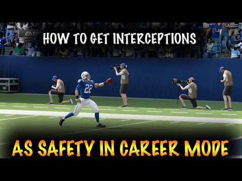How To Get Interceptions As A Safety In Career Mode - Madden NFL 20 Tips