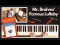Mr  Brahms' Famous Lullaby 🎹 with Teacher Duet [PLAY-ALONG] (Piano Adventures 2A Lesson)