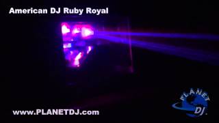 American DJ RUBY ROYAL Laser Effect Light